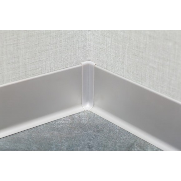 Угол внутренний Bonkeel ПЛ80 ПВХ серый 2 шт