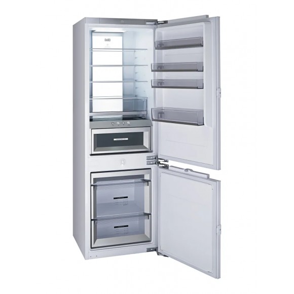 Встраиваемый холодильник VIC177NIW двухкамерный с нижней морозильной камерой