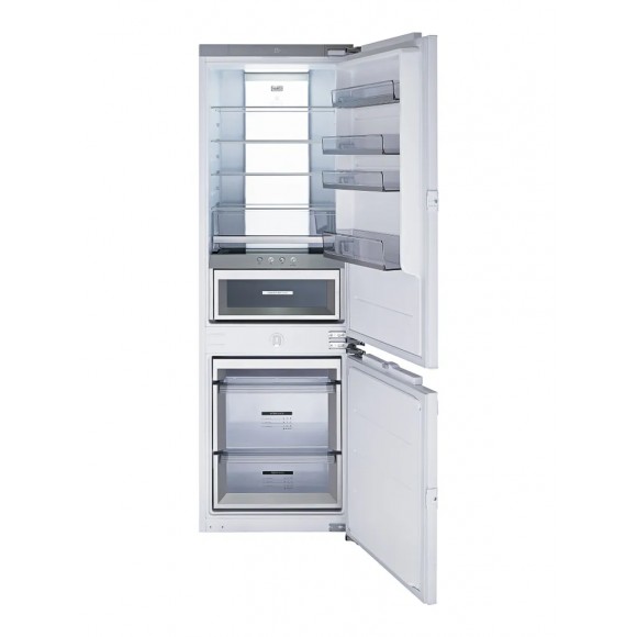 Встраиваемый холодильник VIC177NIW двухкамерный с нижней морозильной камерой