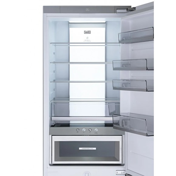 Встраиваемый холодильник VIC177NIW двухкамерный с нижней морозильной камерой