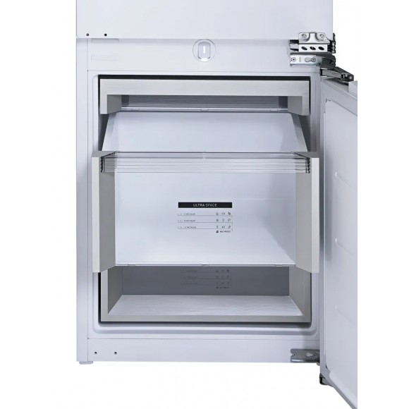 Встраиваемый холодильник VIC177NIW двухкамерный с нижней морозильной камерой