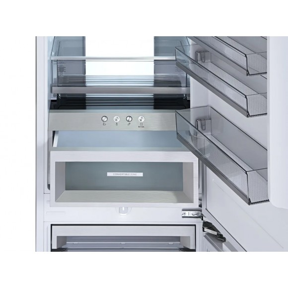 Встраиваемый холодильник VIC177NIW двухкамерный с нижней морозильной камерой