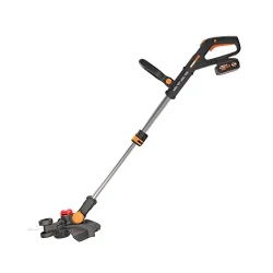 Триммер аккумуляторный бесщёточный WORX WG173E, 20В, 33см, 4Ач х1, ЗУ 2А, коробка