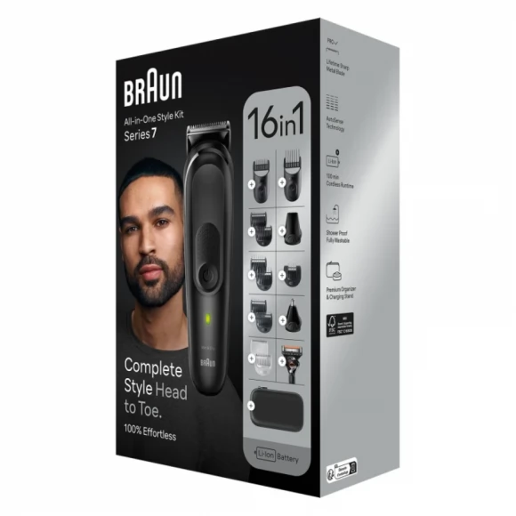 Триммер электрический Braun MGK7470 Blk/MAT тип 5544