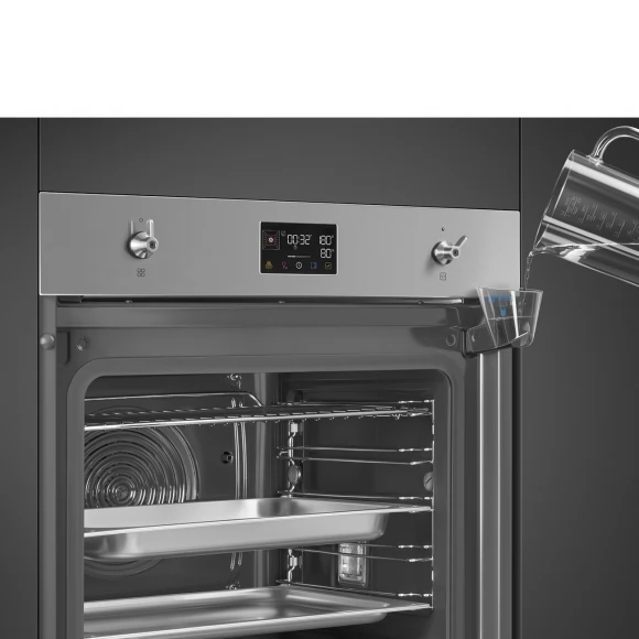 Духовой шкаф SMEG SO6302S3PX с пароваркой