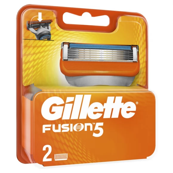 Сменные кассеты для бритья Gillette Fusion5, 2 шт