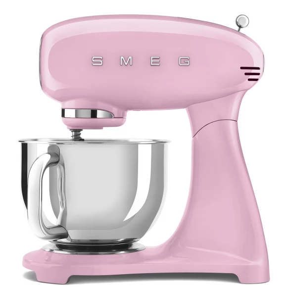 Планетарный миксер SMEG SMF03PKEU розовый