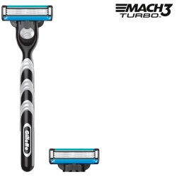 Бритвенный станок GIllette Mach3 с 2 сменными кассетами