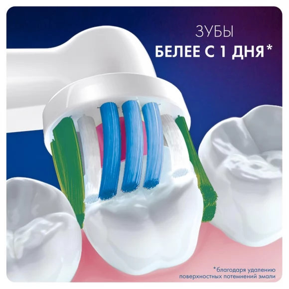 Насадка для зубных щеток Oral-B 3D White CleanMaximiser EB18рRB (2 шт)