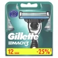 Сменные кассеты для бритья Gillette Mach3, 12 шт