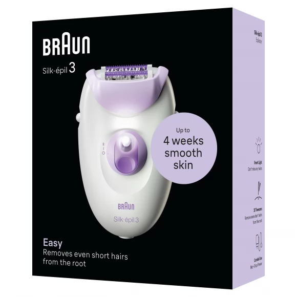 Эпилятор Braun Silk-epil 3 3-000