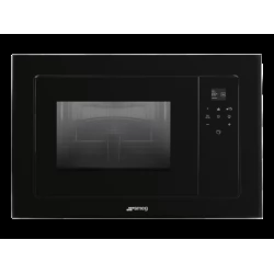 Микроволновая печь SMEG FMI120B3 черное стекло