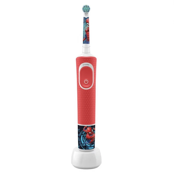 Детская электрическая зубная щетка Oral-B Vitality Kids Spiderman "человек-паук" D100.413.2K