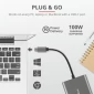 Адаптер 23772 Trust Dalyx 3-в-1 Multiport USB-C