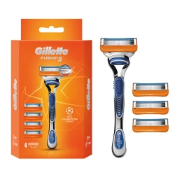 Бритвенный станок Gillette Fusion5 с 4 сменными кассетами