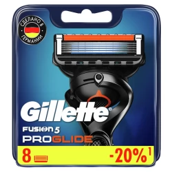 Сменные кассеты для бритья Gillette Fusion5 ProGlide, 8 шт