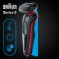 Электробритва Braun Series 5 51-R1000S Black/Red Wet&Dry