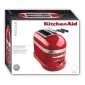 Тостер KitchenAid Artisan, серебряный медальон, 5KMT2204EMS