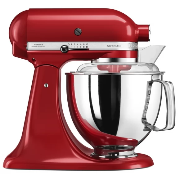 Планетарный Миксер KitchenAid ARTISAN 4.8 л, красный, 5KSM175PSEER