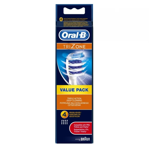 Насадка для зубных щеток Oral-B TriZone EB 30-4 (4 шт)