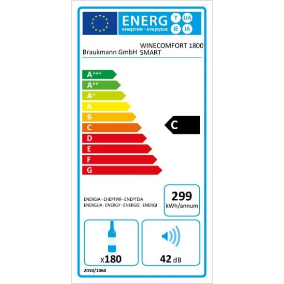 Винный шкаф CASO WineComfort 1800 Smart