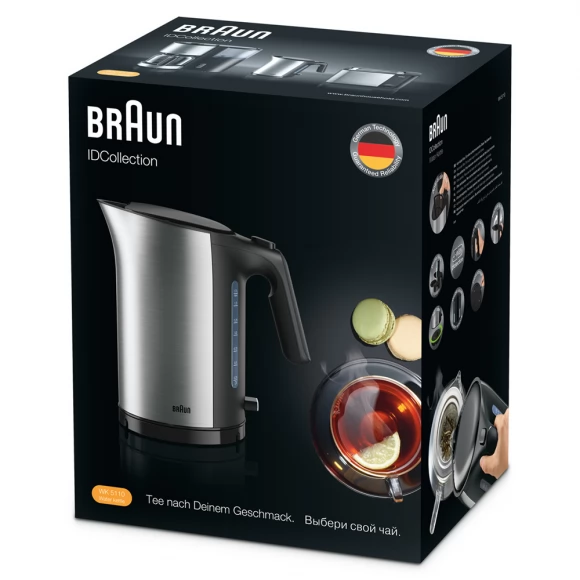 Чайник Braun ID Breakfast Collection WK5100 черный