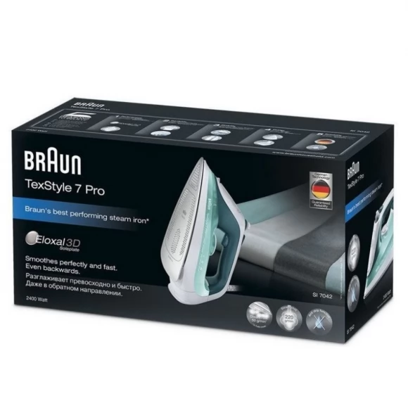 Паровой утюг Braun TexStyle 7 SI7042GR