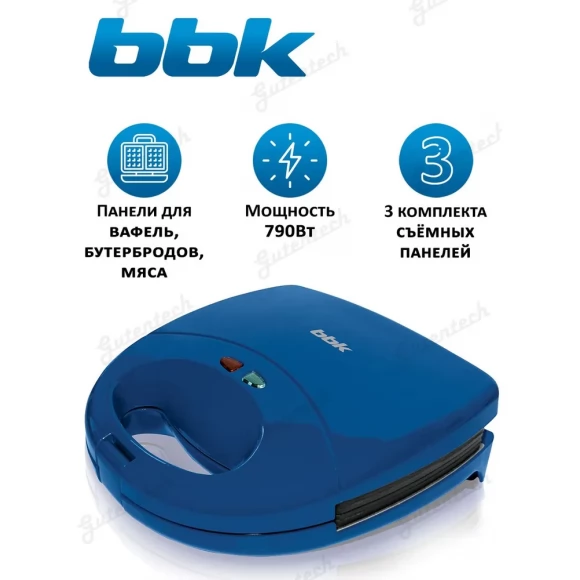 Сэндвичница BBK ES028 синий