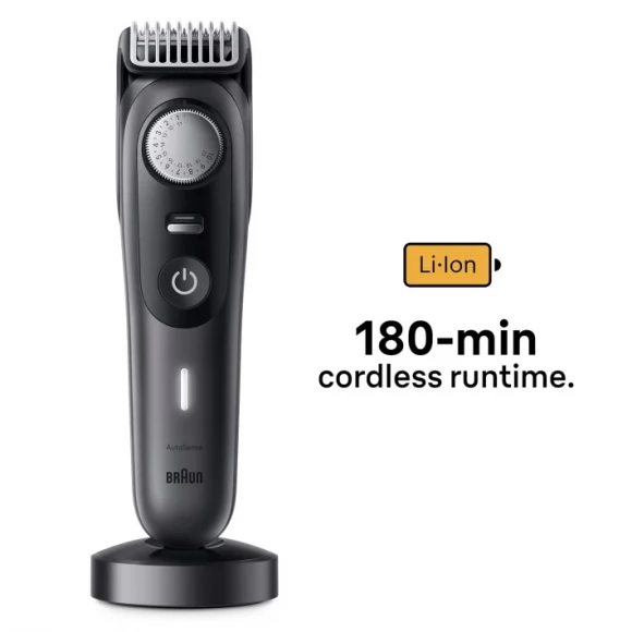 Триммер для бороды Braun BT9421 + Бритва Gillette