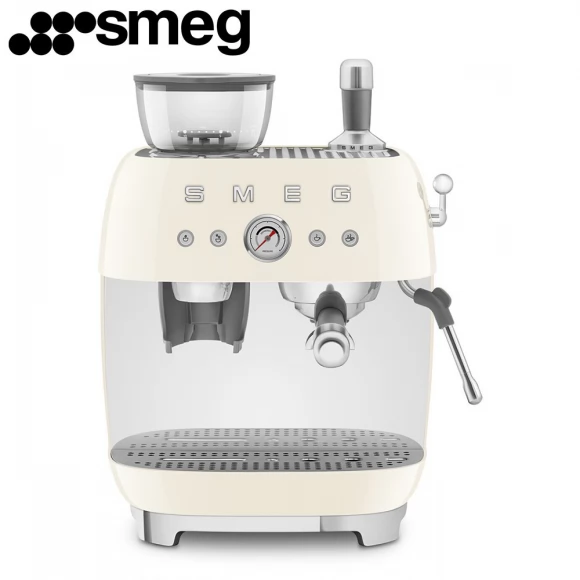 Кофемашина-эспрессо SMEG EGF03CREU кремовый