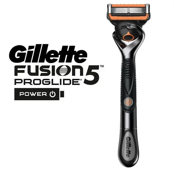 Бритвенный станок Gillette Fusion5 ProGlide Power + 9 сменных кассет Fusion5 ProGlide Power