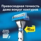 Подарочный набор Gillette Mach3 Turbo с 1 сменной кассетой и гелем для бритья