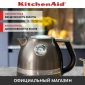 Чайник KitchenAid ARTISAN, серебряный медальон, 5KEK1522EMS