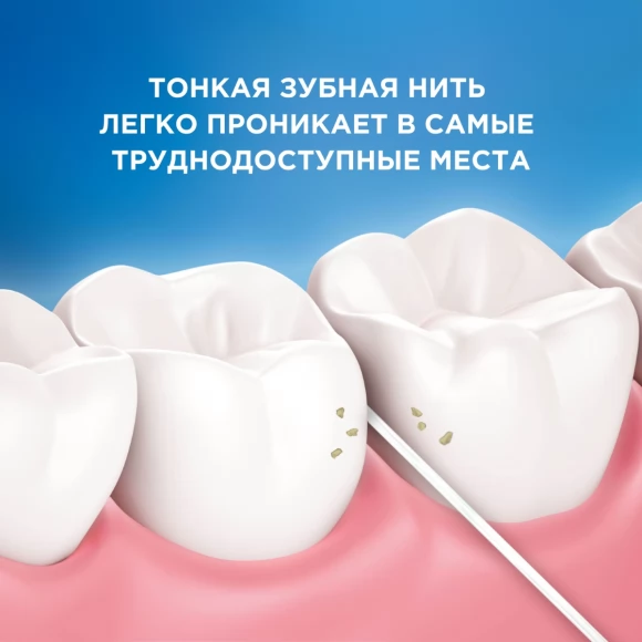 Зубная нить ORAL-B Essential floss мятная 50м (2 шт.)