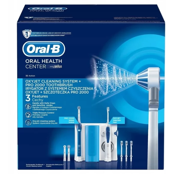 Зубной центр Oral-B Professional OC501.535.2 OxyJet + Pro2000