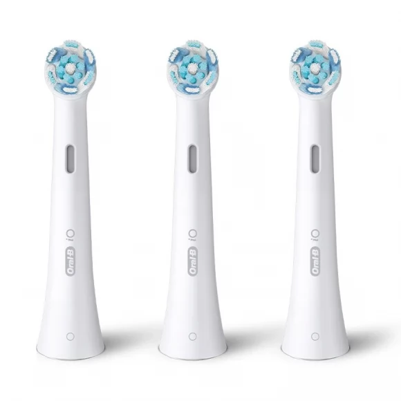 Насадки для зубной щетки Oral-B iO Ultimate Clean белые, 3 шт