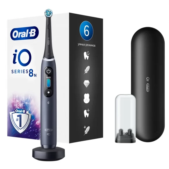 Электрическая зубная щетка Oral-B iO 8 Black