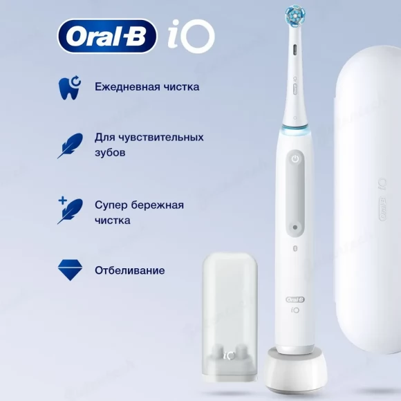 Электрическая зубная щетка Oral-B iO 4 Quite White