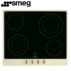 Варочная панель SMEG P864PO кремовая