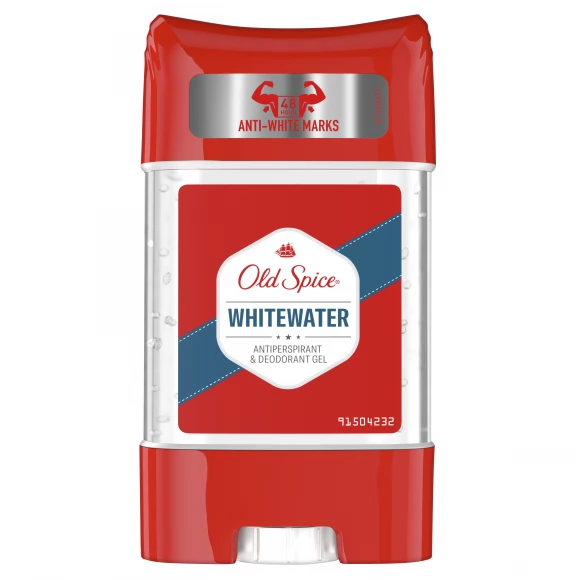 Дезодорант антиперспирант Old Spice мужской гелевый классический аромат Whitewater 70мл