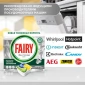 Капсулы для посудомоечных машин Fairy Platinum All in 1 Лимон, (70x2) 140 капусул