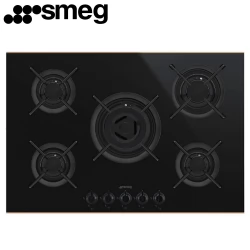 Варочная панель газовая SMEG PV675CNR черный