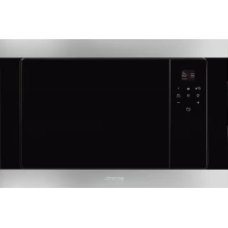 Микроволновая печь SMEG FMI320X2 черное стекло Eclipse нержавеющая сталь