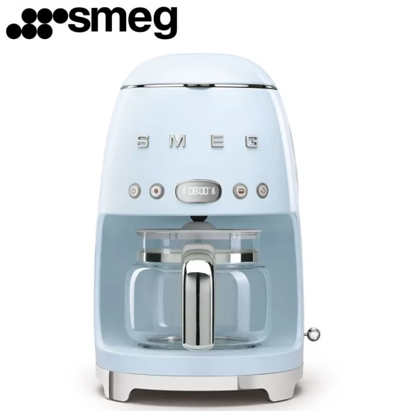 Кофеварка SMEG DCF02PBEU голубой