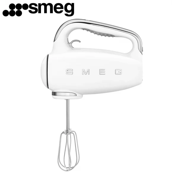 Ручной миксер SMEG HMF01WHEU белый