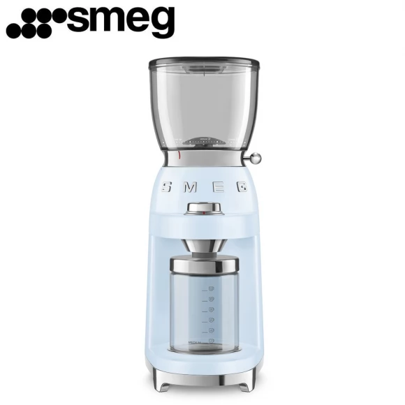 Кофемолка SMEG CGF01PBEU голубой