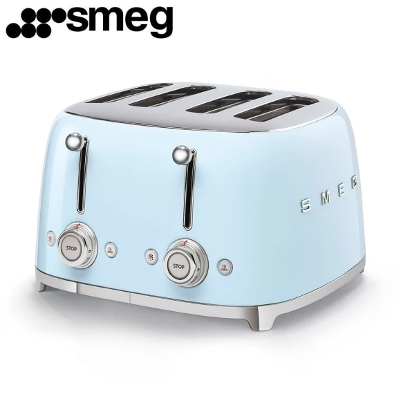 Тостер SMEG TSF03PBEU голубой