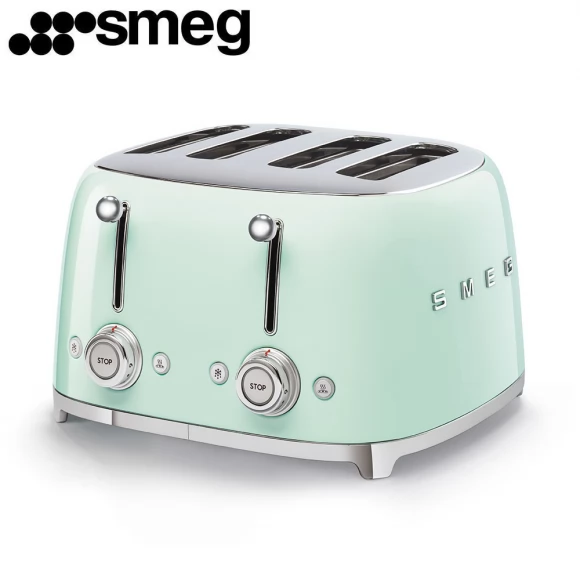 Тостер SMEG TSF03PGEU зеленый