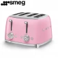 Тостер SMEG TSF03PKEU розовый