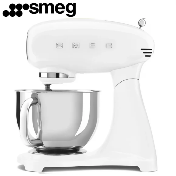 Планетарный миксер SMEG SMF03RDEU белый